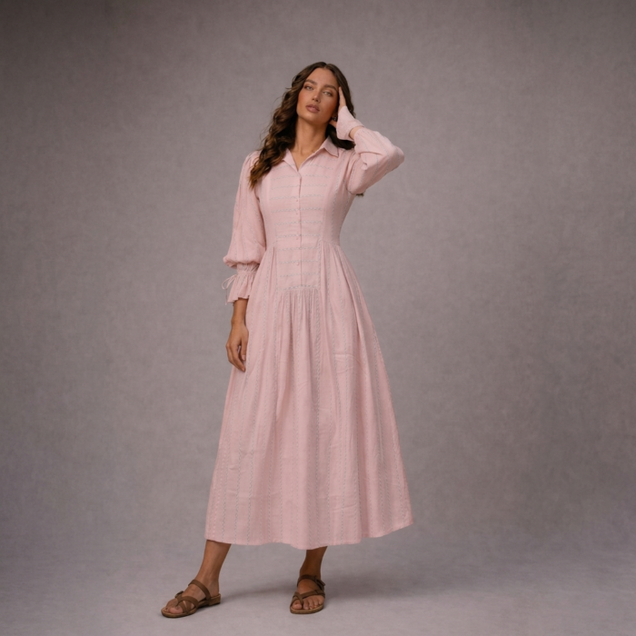 Primrose Path Embroidered Gown